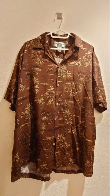 TWO PALMS 알로하 셔츠 made in HAWAII