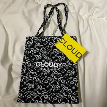 CLOUDY 꽃무늬 토트백
