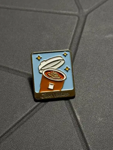 [ 박람회 ] 컬럼비아관 라떼 아트 Juan Valdez 핀 배지