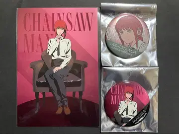 체인소 맨 캔뱃지 & 엽서 세트 마키마