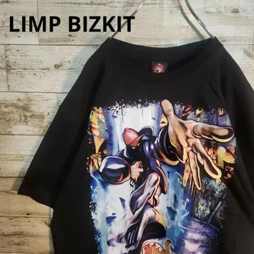 LIMP BIZKIT 밴드 T셔츠 블랙 XL 림프