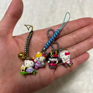 헤이세이 레트로 키티 키링