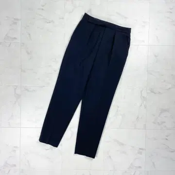 새상품급 알아바일 테이퍼드 슬랙스 팬츠 블랙 사이즈 2*HD170