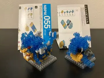 나노 블록 포켓몬 갸라도스 라프라스 클리어 버전 세트