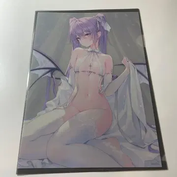 rurudo FALLEN 랜덤 A4 클리어 포스터 이브