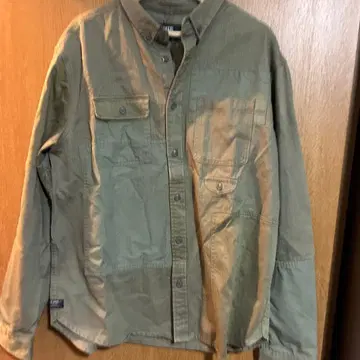 10DEEP 올리브 그린 긴팔 셔츠