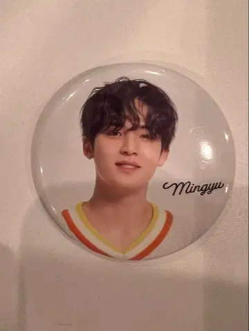 SEVENTEEN 민규 HOME 캔뱃지