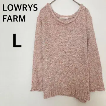 LOWRYS FARM 풀오버 니트 [ L ] 스웨터 캐주얼 루즈핏