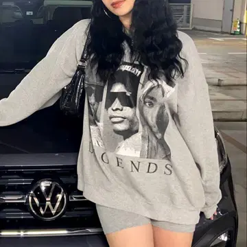 HIPHOP LEGENDS 트레이닝복 그레이