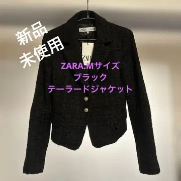 [택 포함 새상품] ZARA 자라. 테일러드 자켓. 블랙