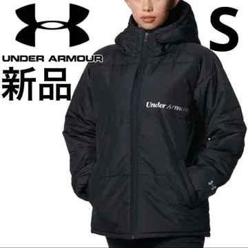 언더아머 패딩 자켓 다운 자켓 여성용 풀 집업 블랙