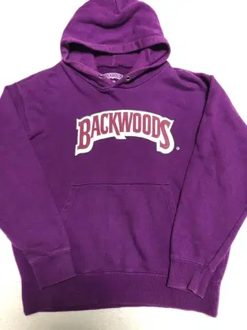 BACKWOODS 맨투맨 후드티 퍼플 M