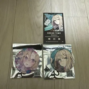 아카쿠라 개인전 타워 레코드 break time 세트