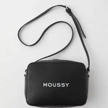 MOUSSY 블랙 숄더백