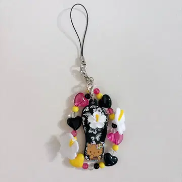 산리오 헬로키티 토코나츠 베케이션 시크릿 스트랩 블랙