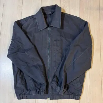 블랙 캐주얼 점퍼