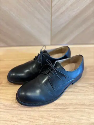 블랙 가죽 드레스 슈즈