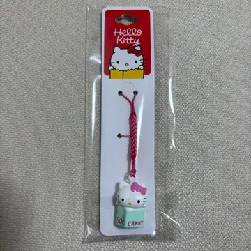 헬로키티전 교토 한정판 수금령 키링 키티