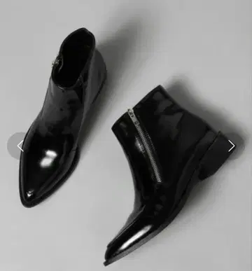 지나시스 JEANASIS 포인티드 ZIP 부츠