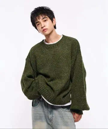 elanque 볼륨 네프 니트/볼륨 네프 니트