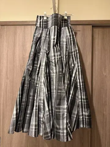 FRAY I.D 플레어 롱 스커트