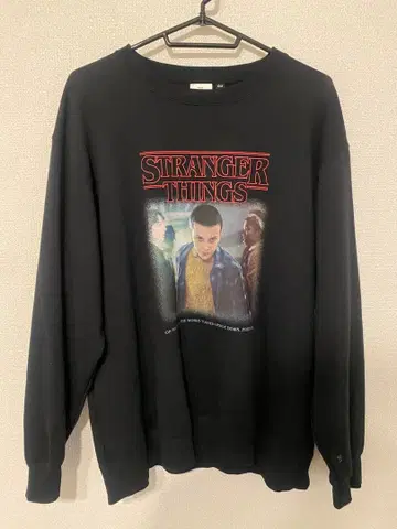 스트레인저 싱스 엘 프린트 트레이닝복