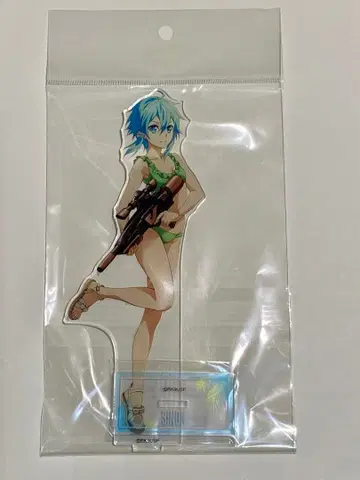 소드 아트 온라인 워터건 배틀 시논 BIG 아크릴 스탠드