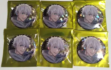 주술회전 말큐브 트레이딩 캔뱃지 고죠 컬러 6종