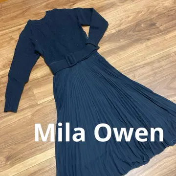 Mila Owen 니트 원피스 네이비 사이즈 0