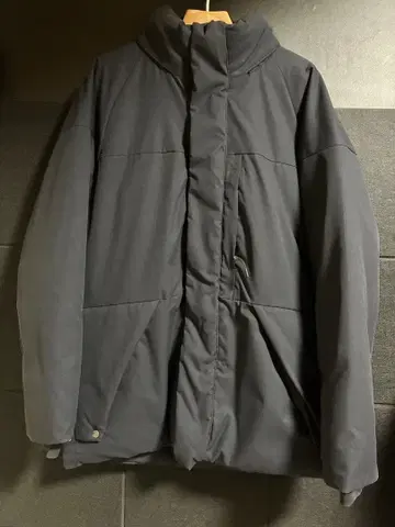 FLAME TECH 몬스터 후드티 블랙