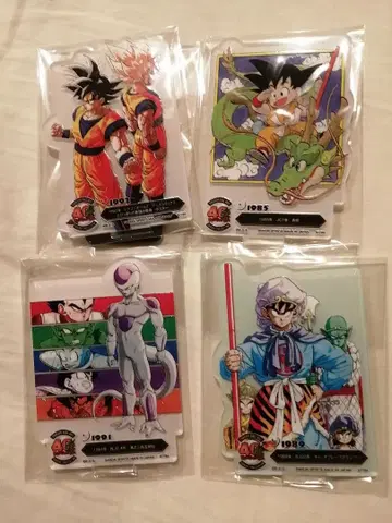 제일복권 드래곤볼 토리야마 아키라의 세계 그 F상 ACLLECT 4종