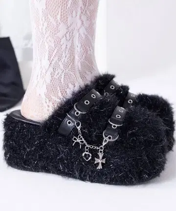 피클레베 W 벨트 퍼 사보 샌들