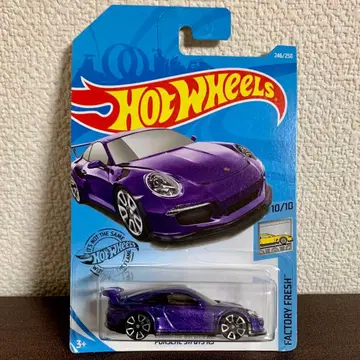 핫휠 포르쉐 911 GT3 RS 보라색 메탈릭