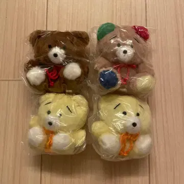 쿠즈미짱 봉제 인형 키링 4개 세트