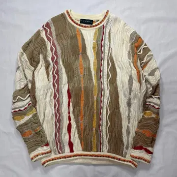 90s TUNDRA 3D 니트 코튼 쿠지풍