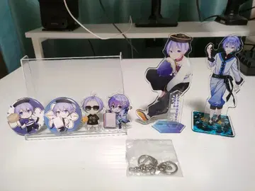 시라유키 레이드 굿즈 6점 세트