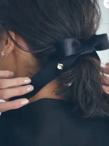 SEA VELOR RIBBON HAIR TIE