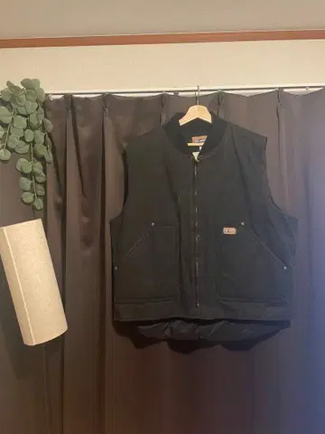 BIG SMITH 블랙 베스트 데님 베스트 90's