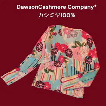 고급 Dawson Cashmere Company 캐시미어 100% M