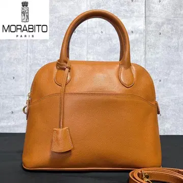 [ 고품질 ] MORABITO DINA 디나 오렌지 가죽 2WAY 핸드백
