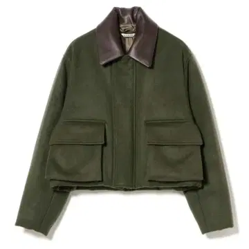 BABY CAMEL FLANNEL PADDED SHORT BLOUSON