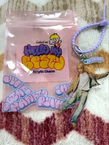 BE:FIRST 팬미 아크릴 참 키링 JUNON 주논