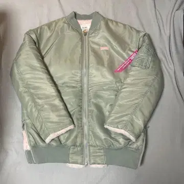 X GIRL 리버서블 MA-1 자켓