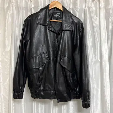 가죽 자켓 블랙