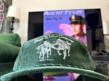 USA SEAGER 시거 코듀로이 캡 그린