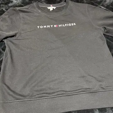 TOMMY HILFIGER 블랙 트레이닝복 M