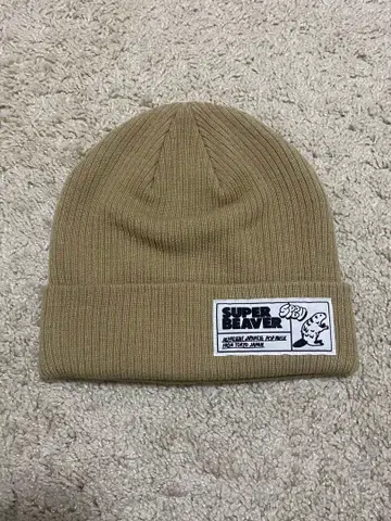 SUPER BEAVER 비니 니트 모자