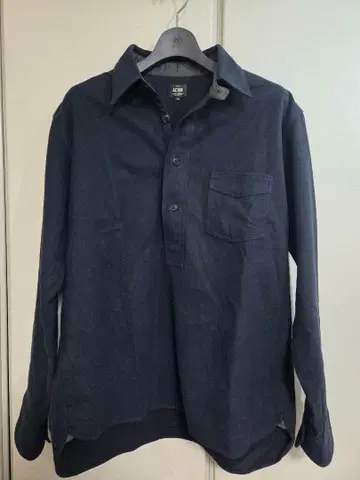 ACVM 네이비 긴팔 셔츠 42