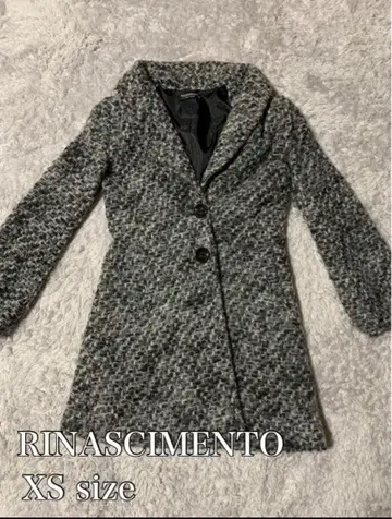 리나시멘토 코트 XS 사이즈 울 가을 겨울 방한