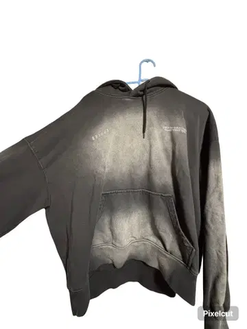 AVIREX 블랙 후드티